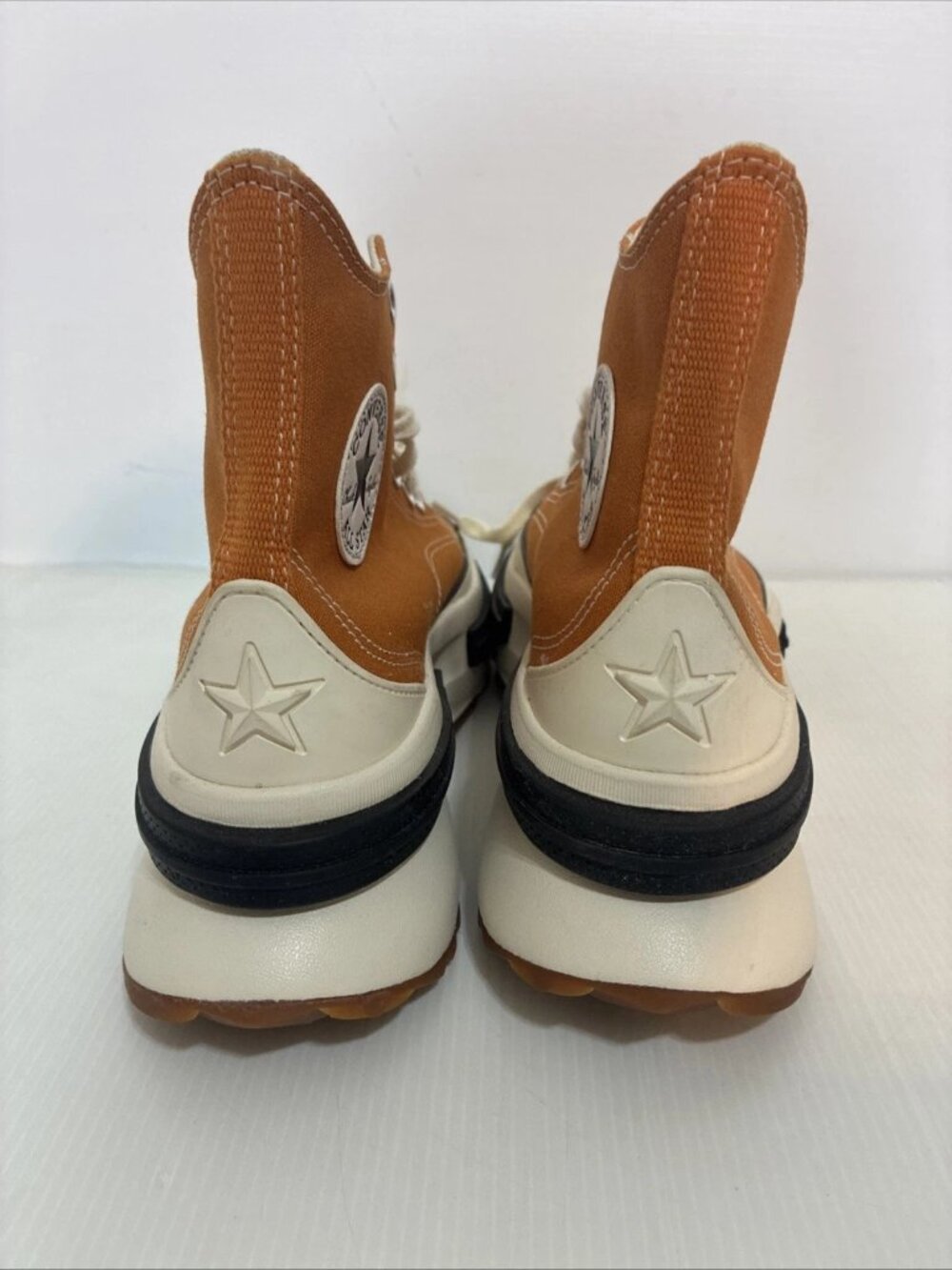 Converse Run Star Legacy CX High Top Platform Sneakers Monarch Orange Size 8.5 - Picture 8 of 9